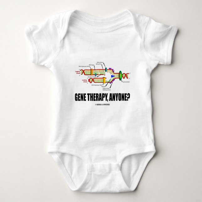 Gene Therapy, Anyone? (DNA Replication) Baby Bodysuit (Front)