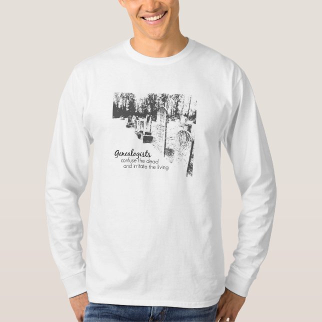 Genealogists Long Sleeve Shirt (Front)