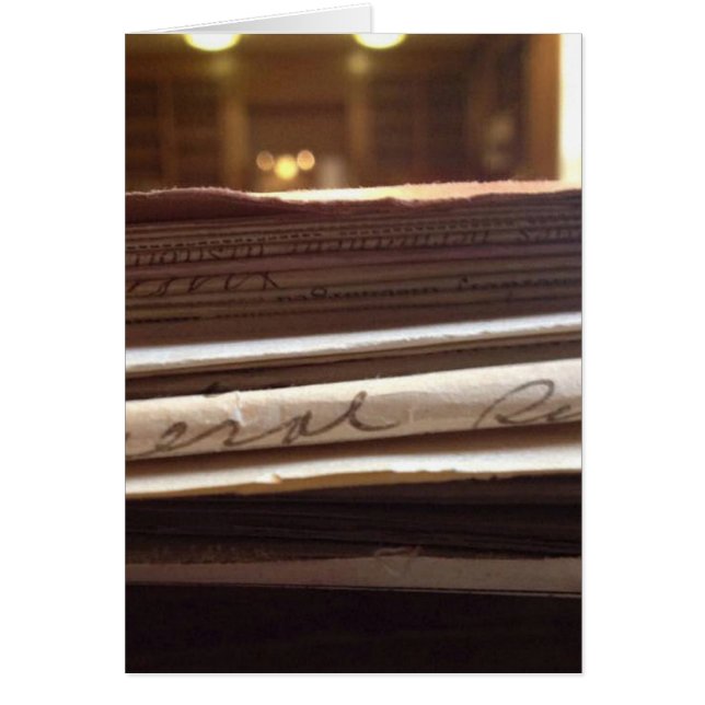 genealogy blank card - vertical (Front)