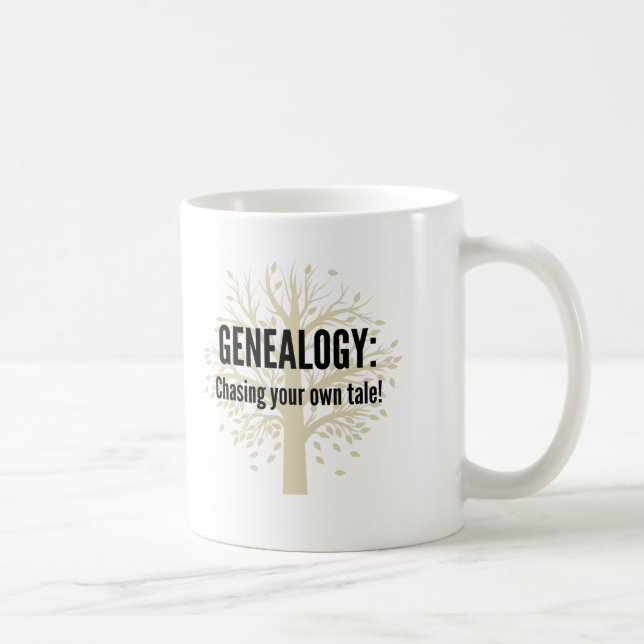 Genealogy Coffee Mug (Right)