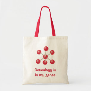 Genealogy is in my Genes Tote Bag