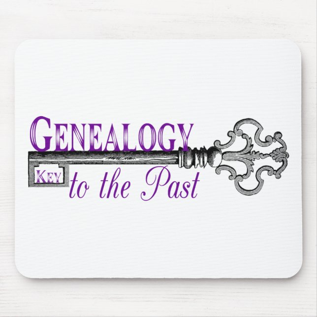 Genealogy Key to Past Mouse Pad (Front)