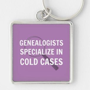 Genealogy Keychain (Purple)