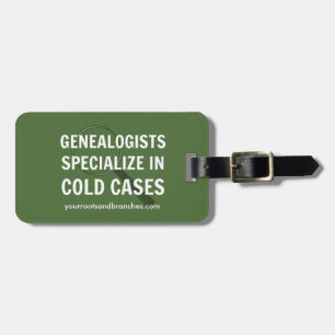 Genealogy Luggage Tags (Green)