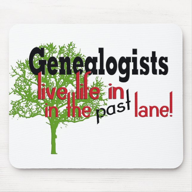 Genealogy Mouse Pad (Front)