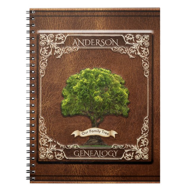 Genealogy Records Notebook (Front)