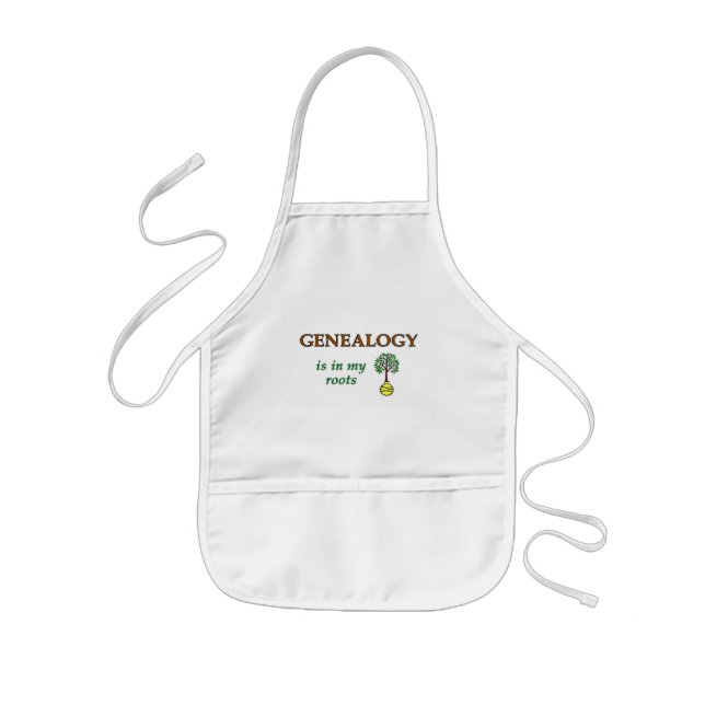 Genealogy Roots Kids Apron (Front)
