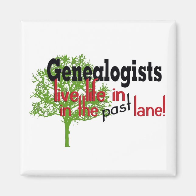Genealogy Tree Magnet (Front)