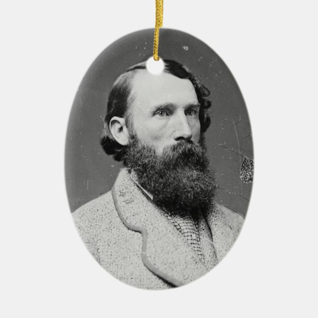 General A.P. Hill Ceramic Tree Decoration (Front)