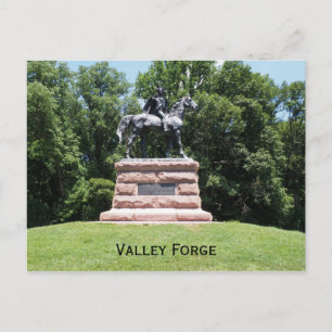 General Anthony Wayne statue Postcard