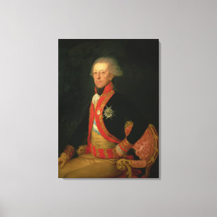 General Antonio Ricardos c.1793-94 Canvas Print