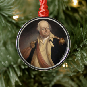 General Benjamin Lincoln Metal Tree Decoration