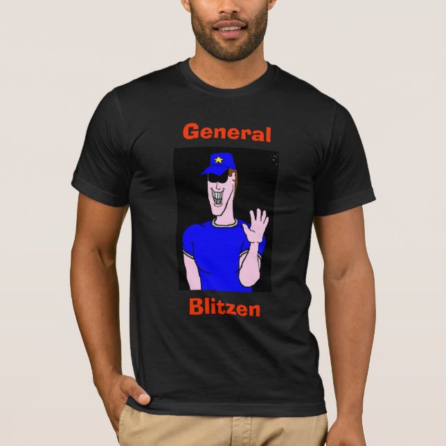General Blitzen customisable T shirt (Front)