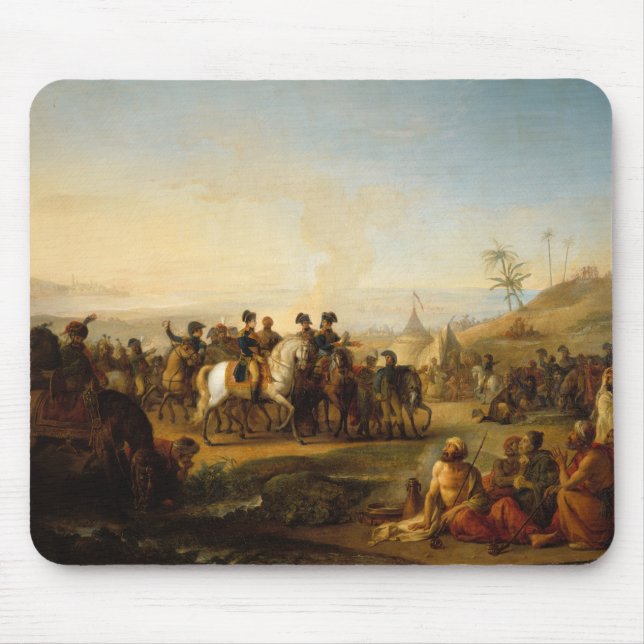 General Bonaparte visiting the fountains of Mouse Pad (Front)
