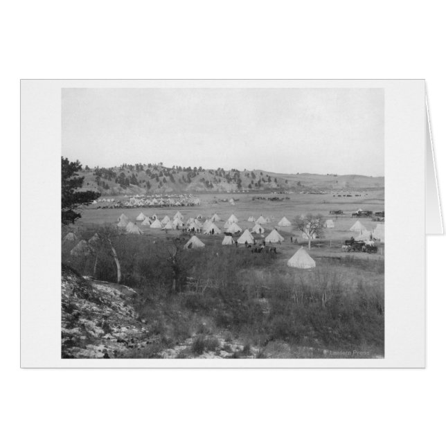 General Brook's Camp near Pine Ridge (Front Horizontal)