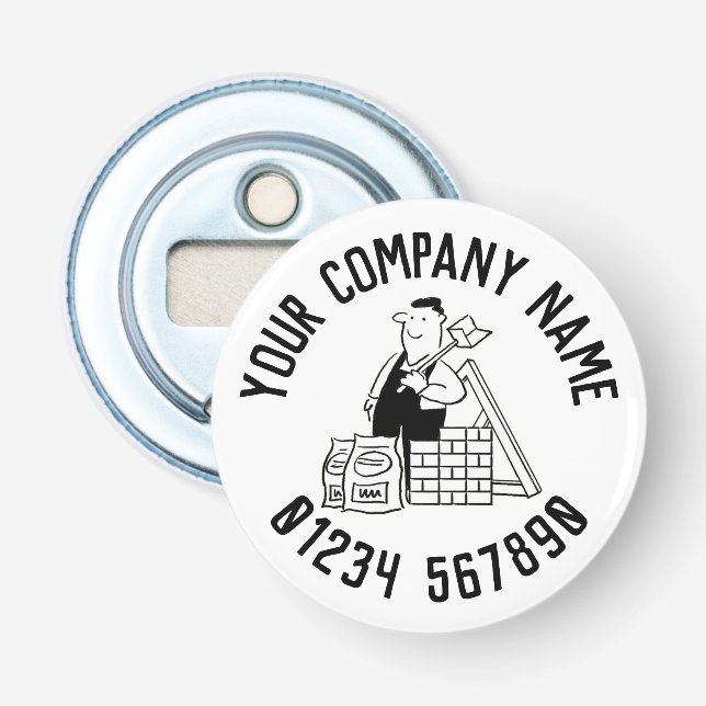 General Builder Promotion Bottle Opener (Front)