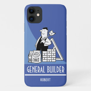 General Builder with Building Materials. Case-Mate iPhone Case