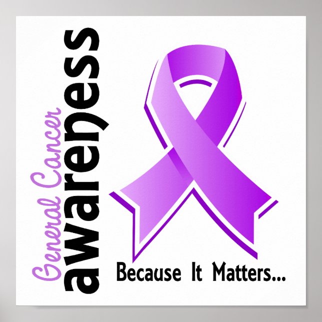 General Cancer Awareness 5 Poster (Front)