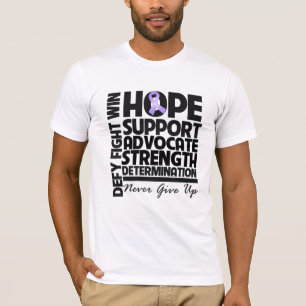 General Cancer Hope Support Advocate T-Shirt