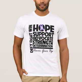 General Cancer Hope Support Advocate T-Shirt