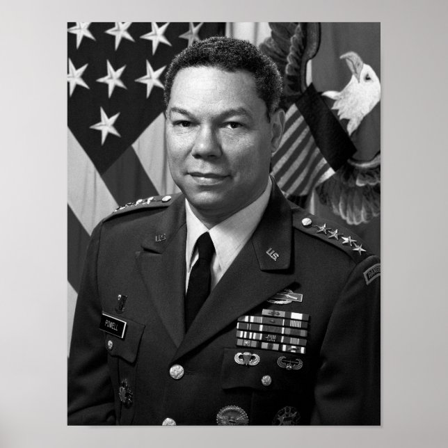General Colin Powell Poster (Front)