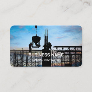 General Contractor Business Card