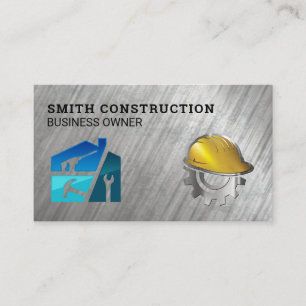 General Contractor   Construction Tools   Builder Business Card