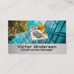 General Contractor   Home Build   Blue Collar Business Card