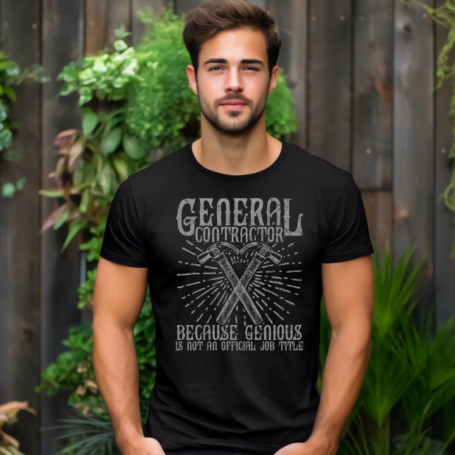 General Contractor T-Shirt (Creator Uploaded)