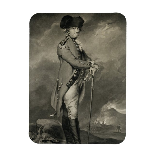 General Cornwallis (1738-1805) engraved by John Jo Magnet (Vertical)