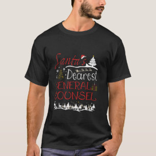 General Counsel Xmas Job Cute Christmas Long Sleev T-Shirt