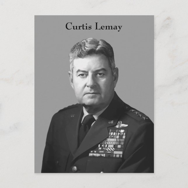 General Curtis Lemay Postcard (Front)