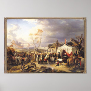 General De La Morliere Receiving the Surrender Poster