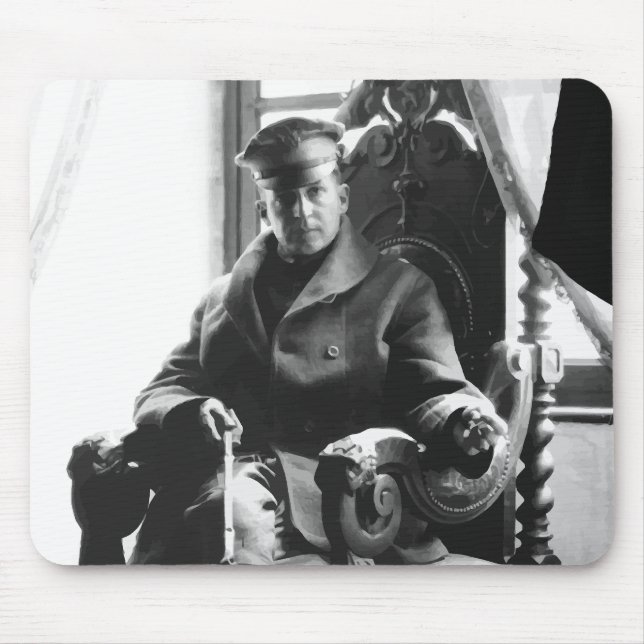 General Douglas MacArthur as a Young Man Mouse Pad (Front)