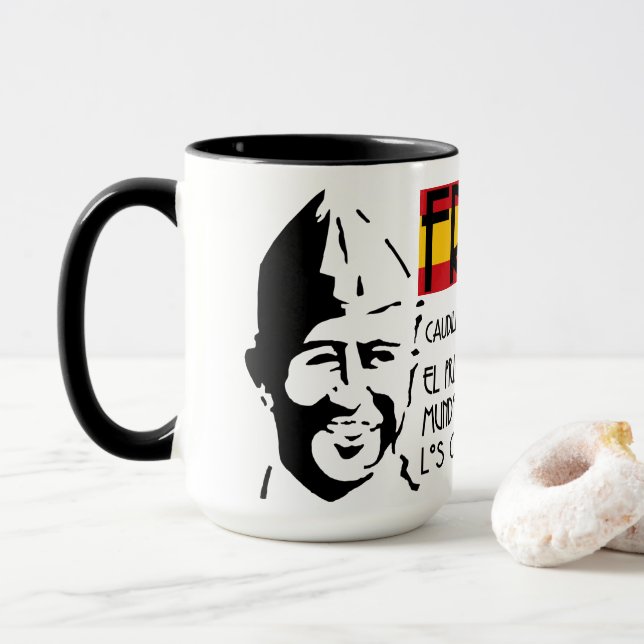 GENERAL FRANCO MUG (With Donut)