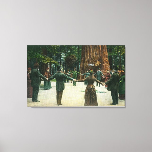 General Fremont Showing Circumference of a Canvas Print (Front)