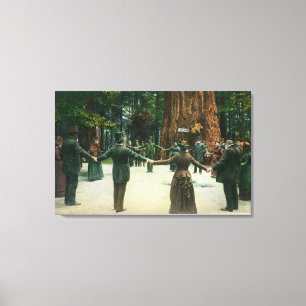 General Fremont Showing Circumference of a Canvas Print