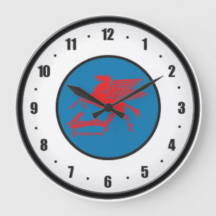 General Gas Vintage Wall Clock