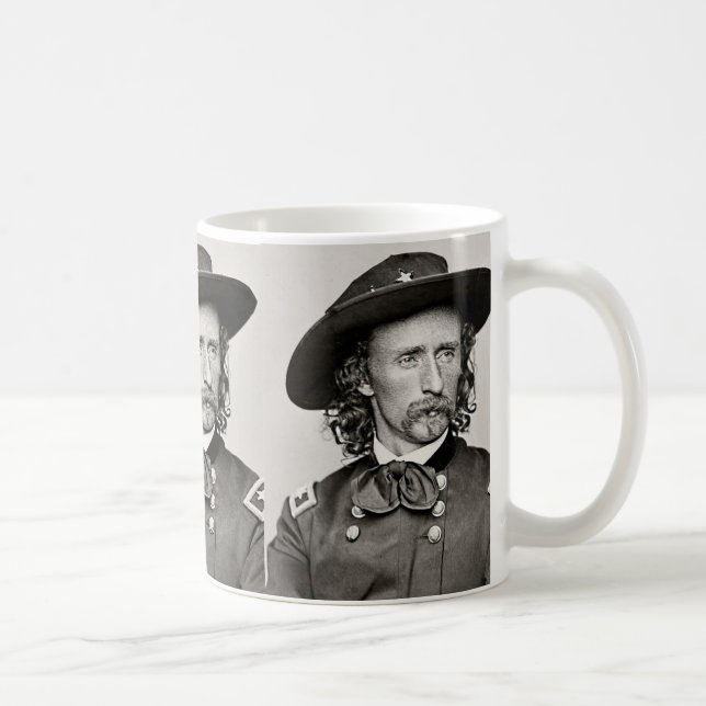 General George Armstrong Custer by Charles Meade Coffee Mug (Right)
