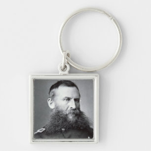 General George Crook (b/w photo) Key Ring
