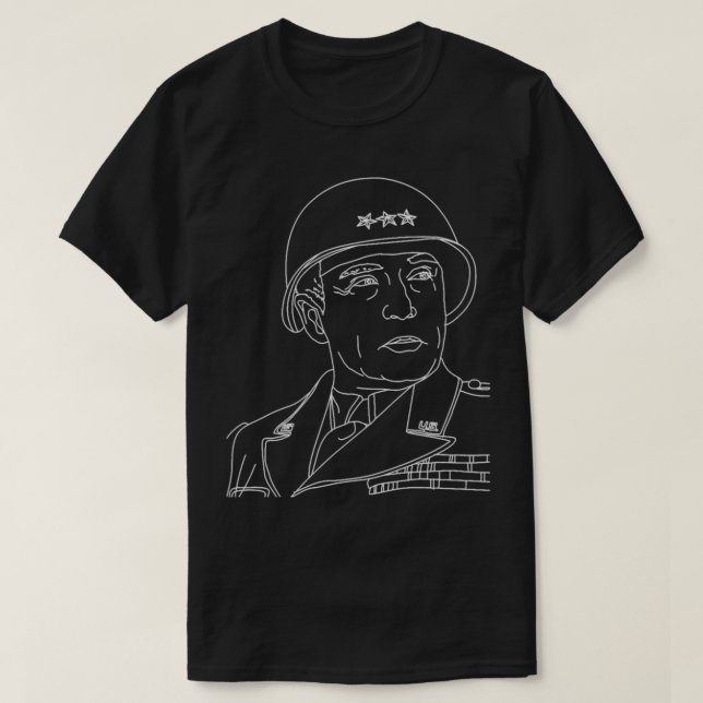 General George S T-Shirt (Design Front)
