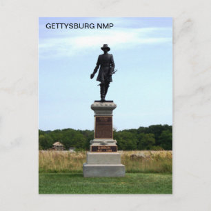 GENERAL GIBBON MONUMENT POSTCARD