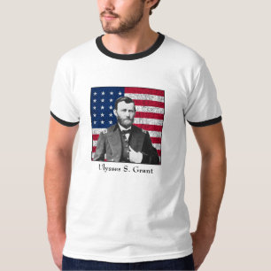 General Grant and The American Flag T-Shirt