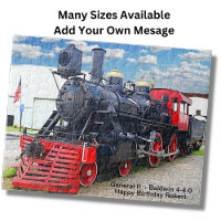 General II - Baldwin 4-4-0 Steam Engine - Add Name