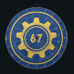 General Issue Vault 67 Dartboard<br><div class="desc">PERFECT YOUR AIM WITH THE ULTIMATE DART BOARD: Unleash your inner champion with a precision-crafted Vault 67 General Issue dartboard! Whether you're a seasoned pro or just getting started,  this board delivers a Bull's-eye combination of durability and performance. Welcome to A Better Living,  Underground!</div>