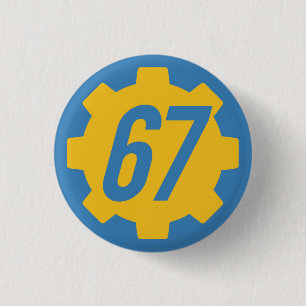 General Issue Vault 67 (variant)  3 Cm Round Badge