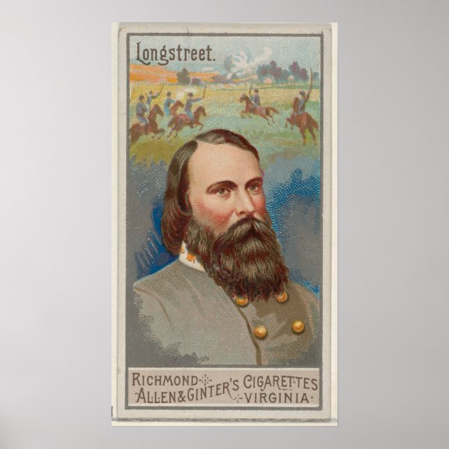 General James Longstreet Poster (Front)