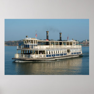 General Joe Potter Ferry Boat Poster