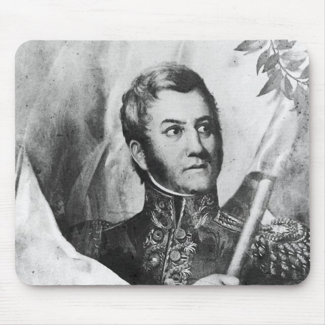 General Jose de San Martin Mouse Pad (Front)