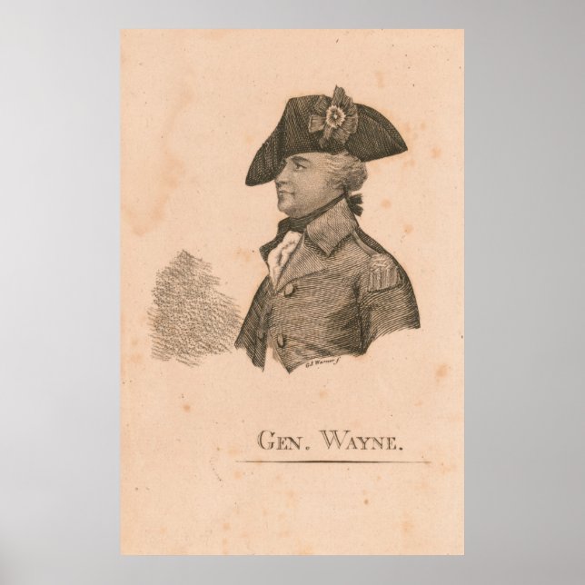 General Mad Anthony Wayne Poster (Front)